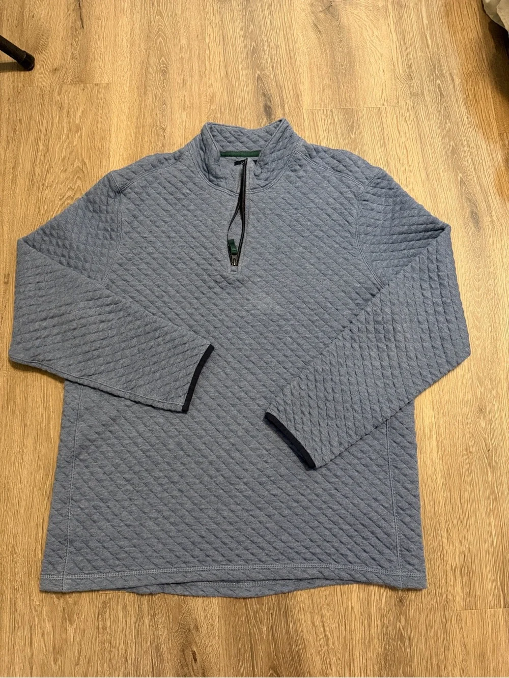 J.Crew Men’s Quilted Quarter-Zip Large